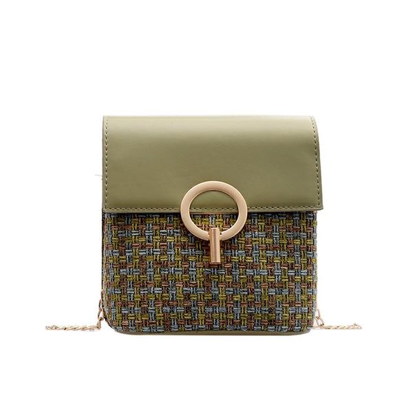 

chic web celebrity new 2020 texture popular single-shoulder diagonal bucket bag