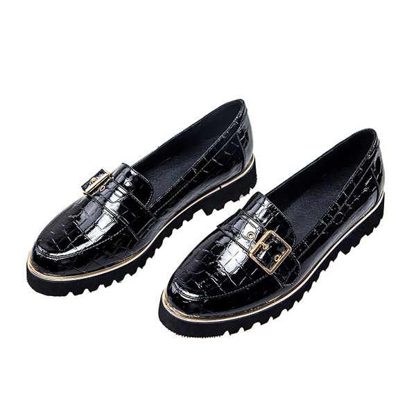 

женские апартаменты moccasins spring fall дамы украшения овечья одежда модная обувь квартира x8j7, Black