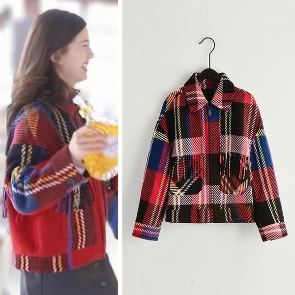 

i like you, conferring think gu sheng; male and female in same clothes qiu dong red wool coat loose cloth coat1, Black