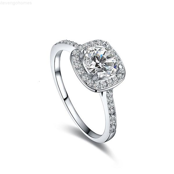 

factoryvtn9austrian fashion silver engagement ring for crystal wedding christmas hip hop jewelry women rings drop ship
