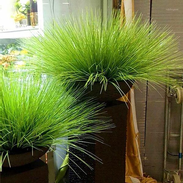 

decorative flowers & wreaths 1 bunch 60cm artificial leaves simulation onion grass leaf flower decoration arranging lawn engineering plants1