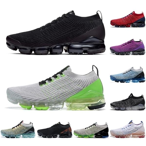 

fly 3.0 running shoes for men women triple black deep royal volt electric green chaussures breathable outdoor trainer sports sneakers