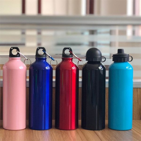 

750ml outdoor sport water cup prevent impact seal up student waters bottles white black red blue memorial cups 5yh l1