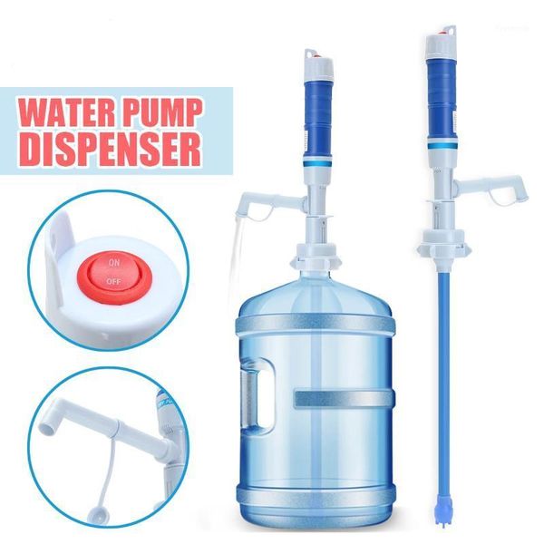 

portable electric battery-operated pump convenient bottled drinking water pump dispenser with press switch 0.9-1.0 gallon/min1