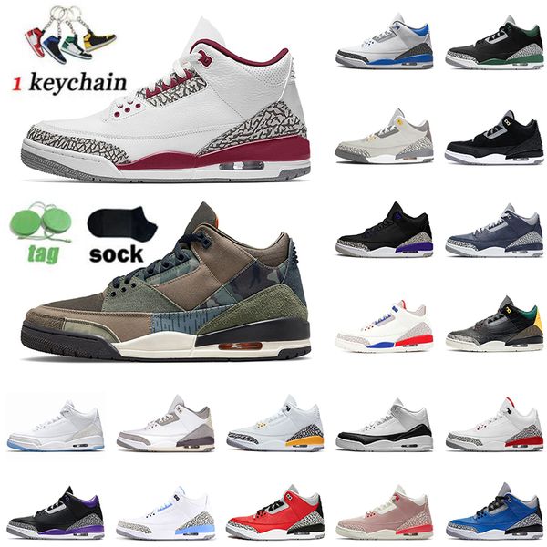 

jumpman cardinal red 3 mens women basketball shoes jordens3s pine green 3m black cement unc varsity royal pure white katrina jth fragment sp