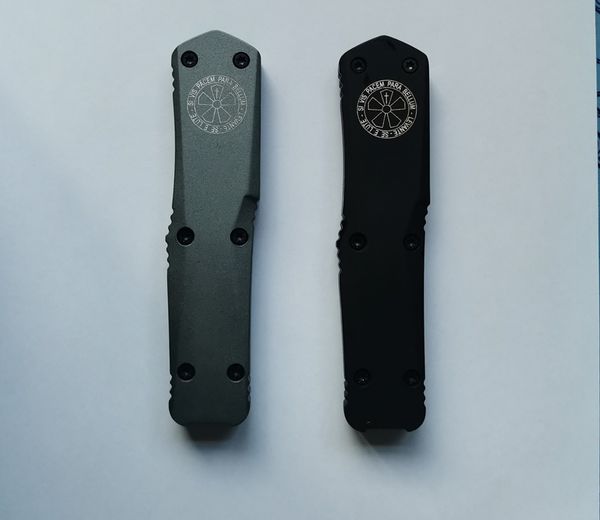 Черные и серые ножи A07 ножи Большой нож ручка ZN-AL Сплав на открытом воздухе Спасение выживания EDC карманные ножи с нейлоновой сумкой