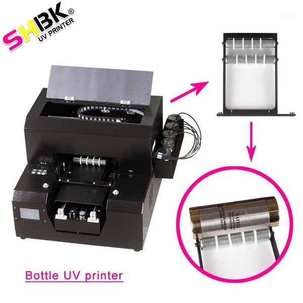 

printers full-automatic led a4 uv flatbed printer for glass phone case bottle logo 1