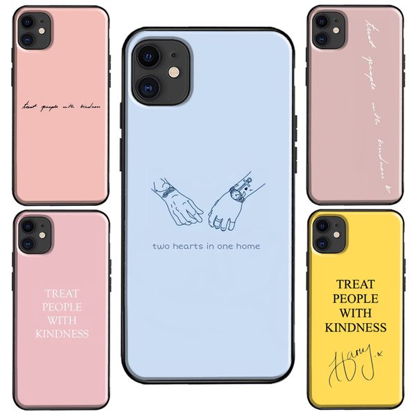 

treat people with kindness harry styles 12 mini case for iphone 11 pro max xs xr x 6s 7 8 plus se 2020 cover