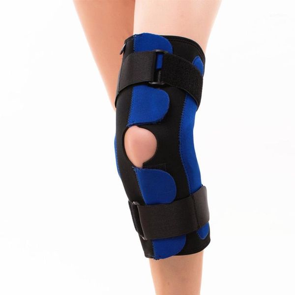 

outdoor sports knee pads knee steel support bar climbing sports safety knees brace fitness protective parts1