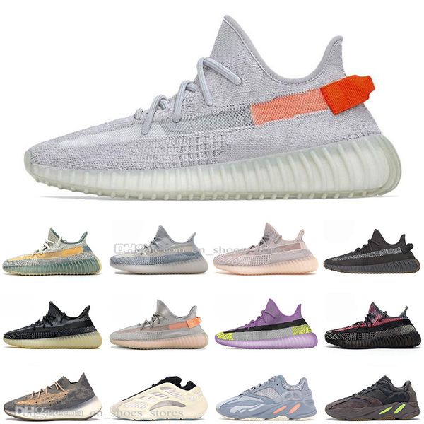 

israfil black static reflective kanye west men running shoes linen reflective cloud white tail light earth marsh men women trainers sneakers