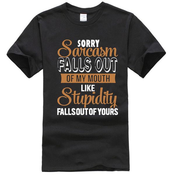 

sorry sarcasm falls out of my mouth like stupidity shirt sport hooded sweatshirt hoodie