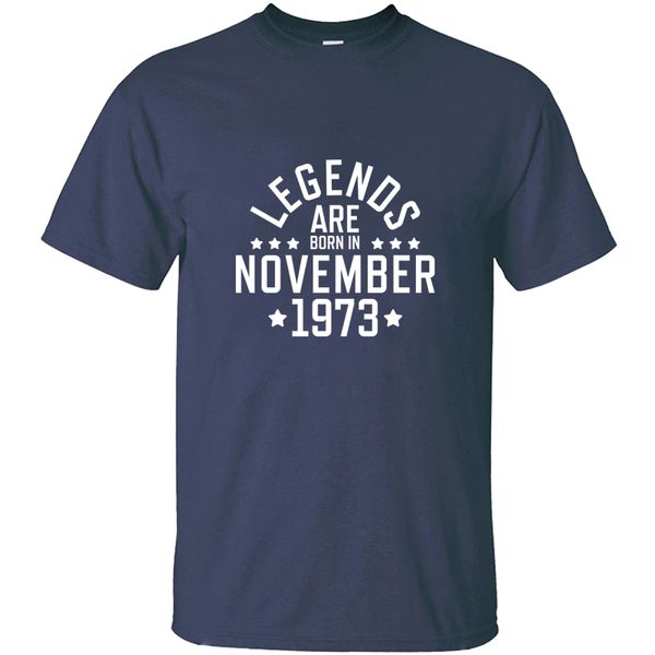 

print fitted legends are born november 1973 t shirt man cute classic fitness men t shirts tee shirt sport hooded sweatshirt hoodie