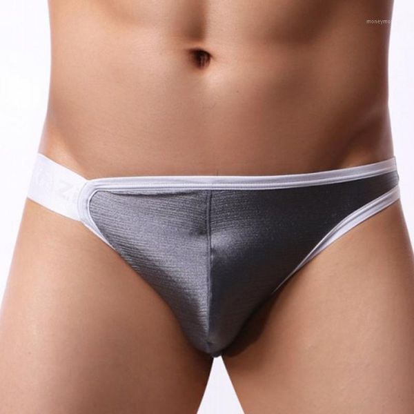 

underpants fashion man bikini men's low-rise soft healthy bulge u pouch underwear male breathable elastic cuecas briefs1, Black;white