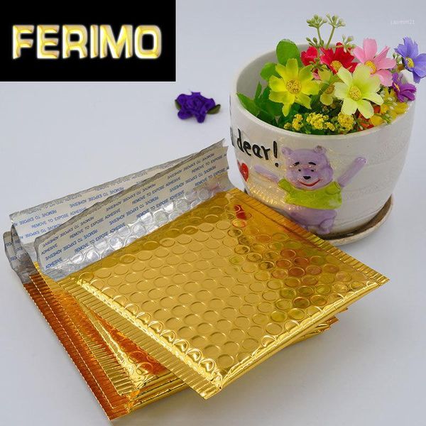 

15*13 100pcs pink/gold sliver poly bubble mailer envelopes padded mailing bag self sealing shipping express bag1