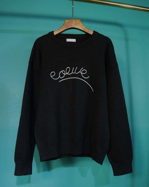 

20fw повседневная мужчины женщины свитера с letter black mens женщин цвета свитер высокого качества streetwear одежда, White;black
