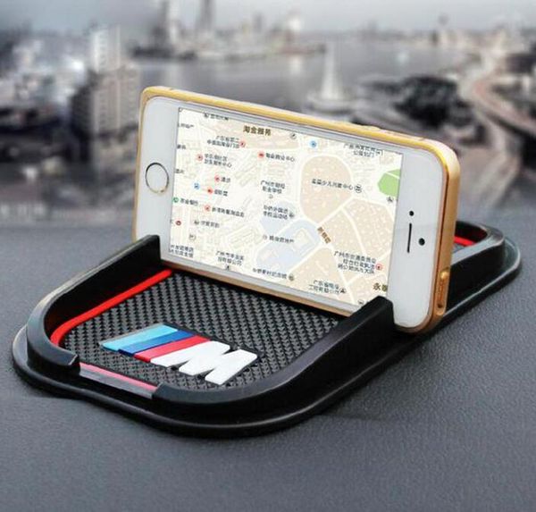 Anti-derrapante suporte Car Telefone Mat GPS Etiqueta para a BMW M M3 M5 M6 E30 E34 F10 F15 F30 X1 X3 X5 X6 E36