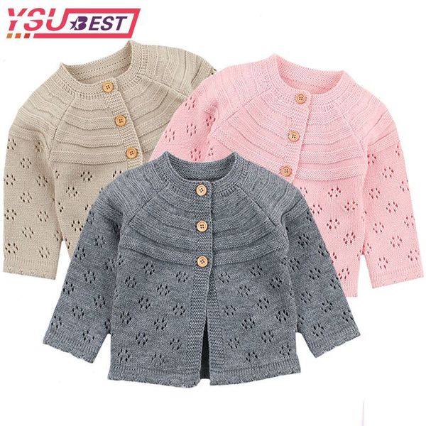 

fashion spring baby girl sweater cardigans autumn long sleeve newborn knitted jackets toddler infant knitwear coats kids clothes 1029, Blue;gray