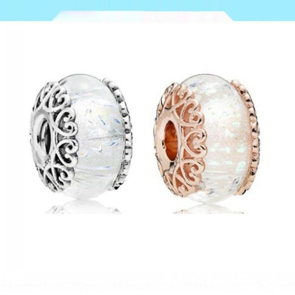 

guanghe panjia sterling s925 браслет beadsiridescent браслет beadslightrose золота глазури серебряных браслетов стекло guanghe panjia sterli, Golden;silver