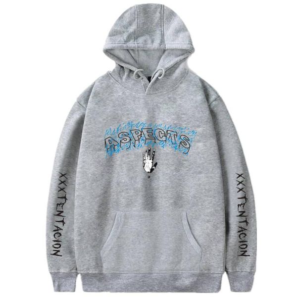 

new fashion hoodie sudadera hombre man clothing xxxtentacion hoodie sweatshirt rip xxxtentacion hip hop rapper, Black