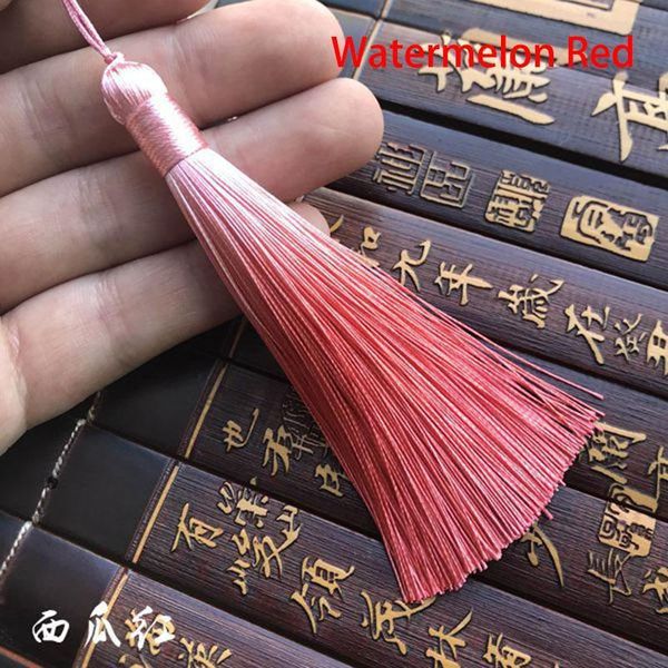 

12pcs lot 10cm gradient color tassels silk fringe sewing bangs tassel trim decorative key tassels for curtains home decoration h qylexm