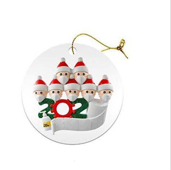 

dhl christmas 2020 tree hanging round wood decorations for xmas party eve family ornament pendant nd window door kitchen hanging decor