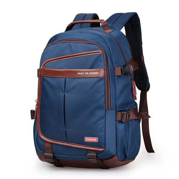 

2019 multifunction waterproof oxford backpacks orthopedics school bags for teenager lapbackpack for men travel bags mochilas t200114