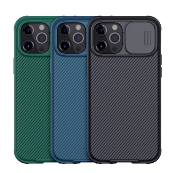 

nillkin camshield case for apple iphone 12 pro max samsung galaxy s20 s21 plus note 20 ultra camera lens protective cover
