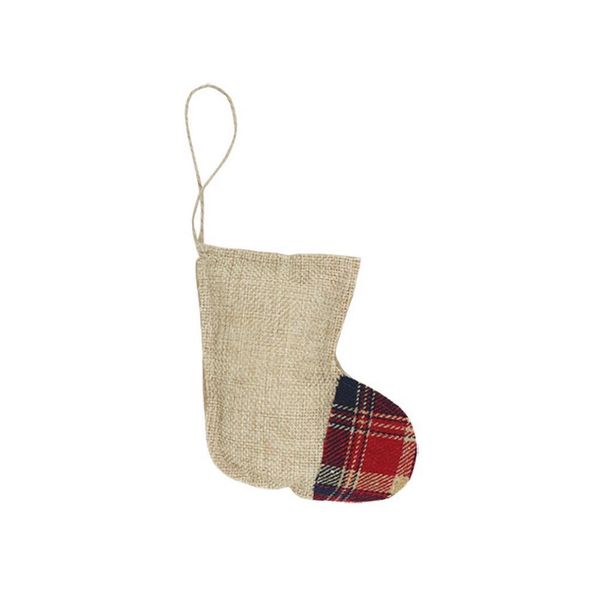 

linen small christmas stocking gift candy storage container hanging decoration for christmas tree linen small jlllps yy_dhhome