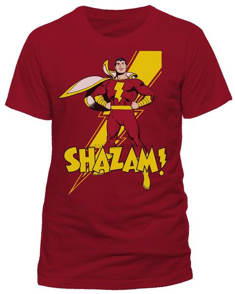 

shazam! shazam поза (красный) футболка новый и официальный вид спорта с капюшоном толстовка толстовка