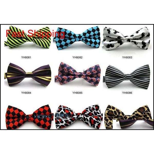 

50pcs neck bowtie bow tie adjustable bow tie metal adjustment buckles op qylcjn beauty888, Black;gray