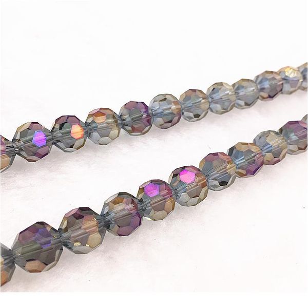

4-10mm 32 faceted czech glass transparent faceted crystal ball beads spacer beads for jewellery making diy bracelet neck qyldcr