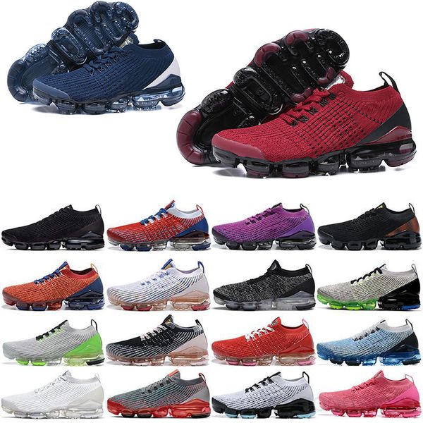 

new air 2.0 fly 3.0 knit casual shoes bred cny blue fury south beach all black triple white men designer sports sneakers size 36-46 hj6n