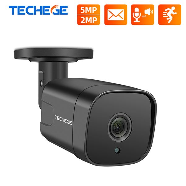 

H.265 Face Dectection 48V POE Security IP Camera Audio Outdoor Waterproof Video Surveillance Camera Onvif FTP 5MP 2MP