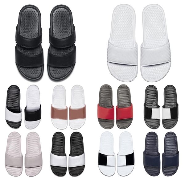 

2020 summer autumn women men casual fashion slides black red mixed colors mens slip-on lazy shoes indoor outdoor beach sandals moccasins