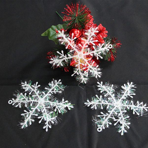 

party white 30pcs decor for newsnowflake christmas home hanging pendants new year 2021 gifts xmas tree ornaments window decoration