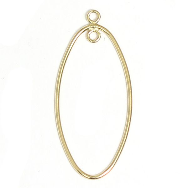 

beadsnice 14k gold filled metal drop pendant classic charms, Bronze;silver