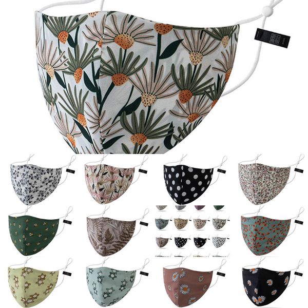 

2021 fashion designer cotton adjustable three dimensional washable reusable face masks comfortable breathable mask 10 n6ool