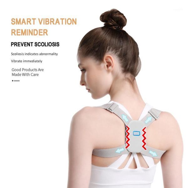 

activity trackers adjustable smart back posture corrector brace support belt shoulder training correction for weight 20-90kg1