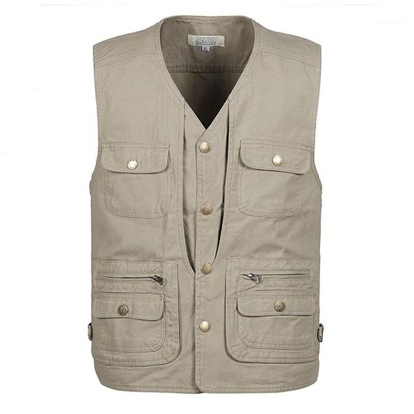

men's vests outdoor fishing vest life jackets breathable men jacket pograph male hiking hunting waistcoats,ga1361, Black;white
