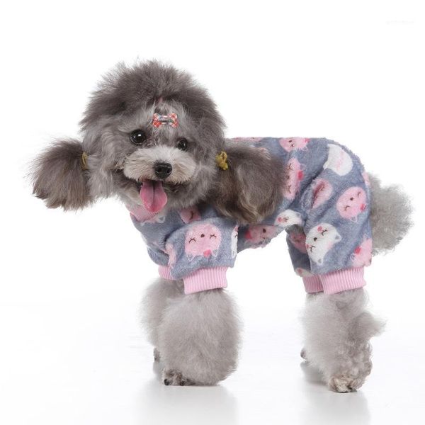 

dog apparel pet cat autumn and winter four-legged sweater fabric comfortable warm cute clothing1