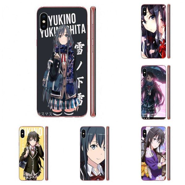 

yukinoshita yukino my teen romantic comedy snafu cases for huawei mate 9 10 20 p p8 p9 p10 p20 p30 p40 lite pro smart