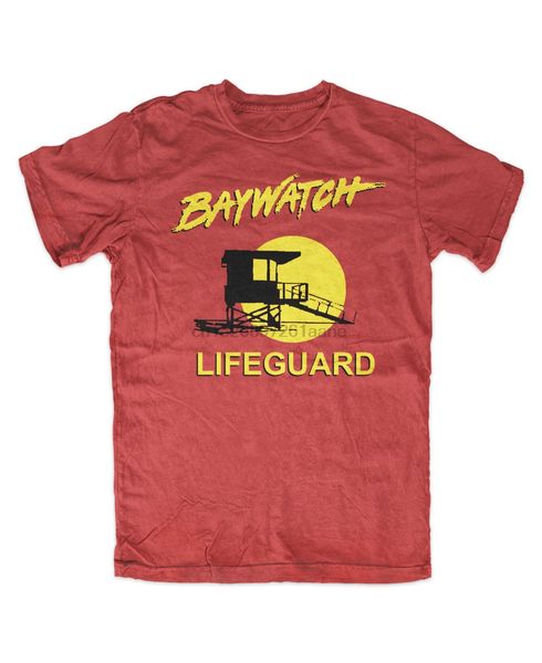 

baywatch t-shirt rot lifeguard david hasselhoffkult new fashion men short sleeve men o-neck tee shirt sport hooded sweatshirt hoodie