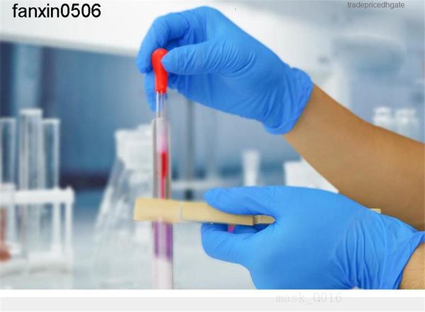 

original household clean disposable elastic nitrile static 100pcs food laboratory cleaning rubber gloves r1184-1 1iks