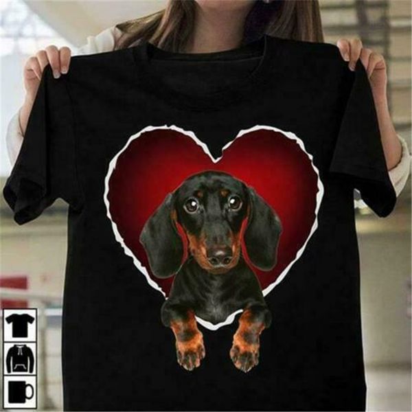 

dachshund lover dachshund in heart men cotton s 3xl custom print hoodie designers t shirts sweatshirt