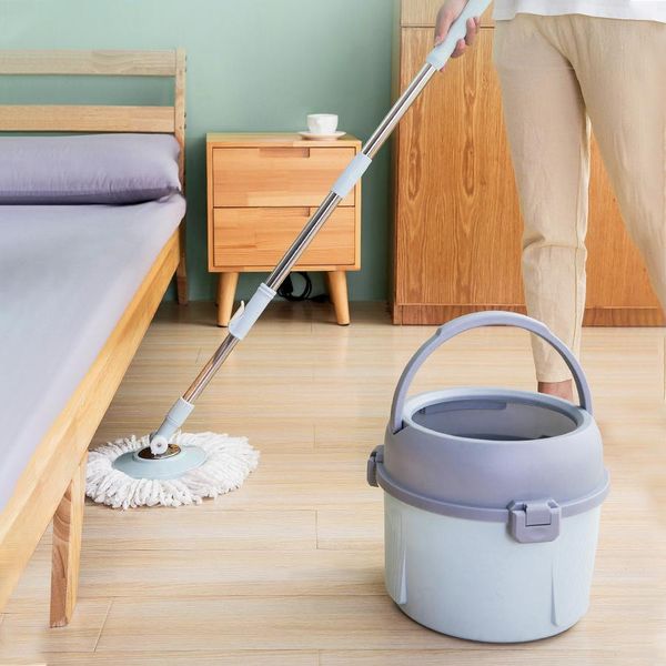 

360 вращающаяся одноковшовых швабра hand free стиральная швабра с ковшом easy микрофибры spinning бытовая швабра очистка инструменты sqcetb