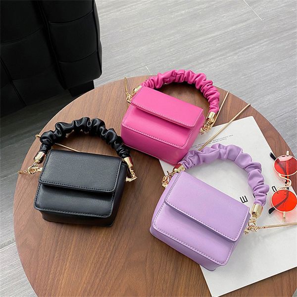 

cross body mini square tote bag lvs purses 2022 high-quality pu leather women's designer handbag chain shoulder messenger travel purses