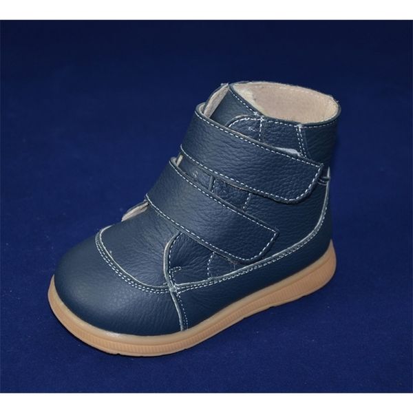 stivali da bambino invernali bianco nero blu scuro rosso argento calzature per bambini stivali da ragazza caldi semplici scarpe moda cinturini LJ200911