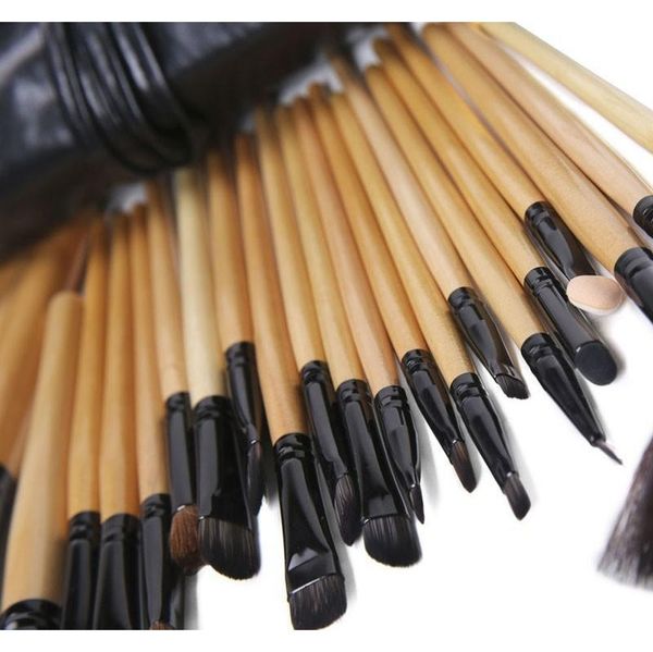 

gift bag of 24 pcs makeup brush sets professional cosmetics brushes eyebrow powder foundation shadows pincea jllieq sinabag