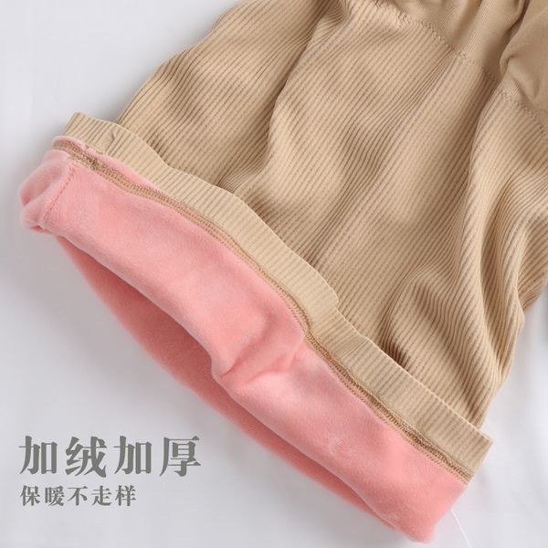 

women velvet lace thermal underwear vest thick v neck padded cup female pink second thermal slim winter warm pajamas tank, Black;pink
