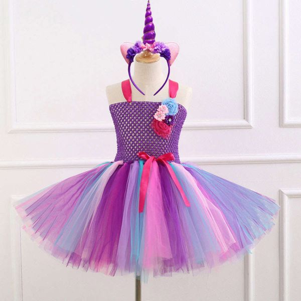 

new headdrs mh stage performance tutu princs skirt girl's drs, Red;yellow
